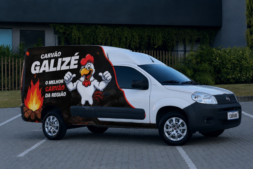 Fiorino Carvão Galizé - Entrega Rápida